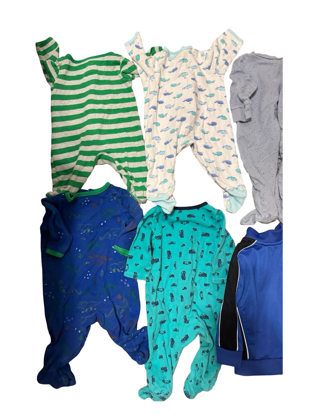 Baby Boy Clothing Bundle 0-3M 3-6M 6M Mixed Brands 8 Piece Lot - Picture 9 of 12